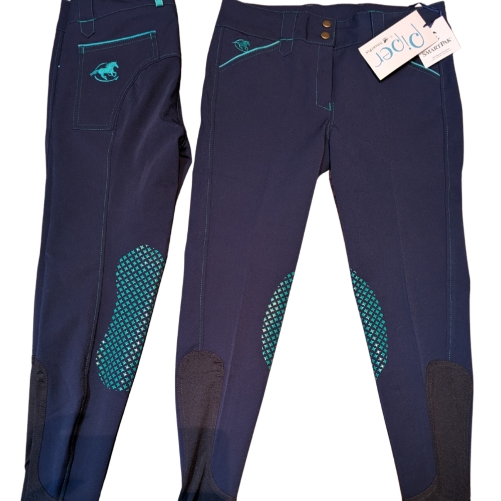 Piper By SmartPak Full Seat Equestrian Riding Breeches 28R BUNDLE